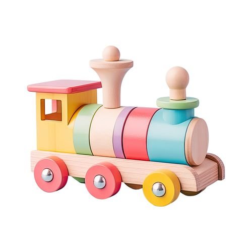 Mainan Kereta Warna Warni